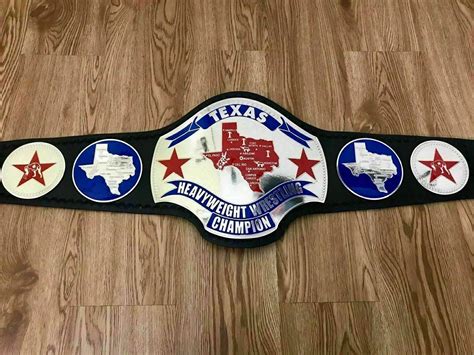 texas heavyweight championship belt.